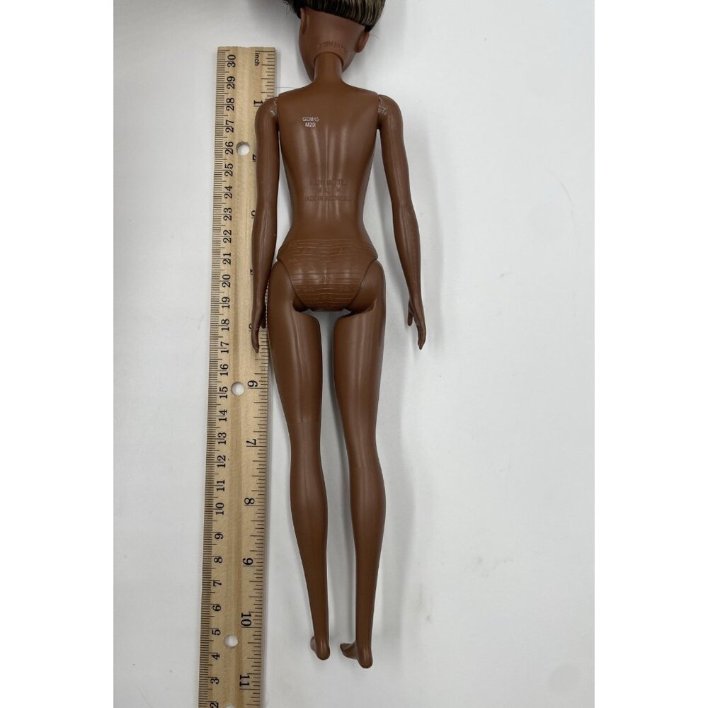 Barbie Doll Hazel Eyes African American 2015 Redress Nude for OOAK - Picture 8 of 8